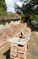 Brickwork Garden Wall Broadstairs